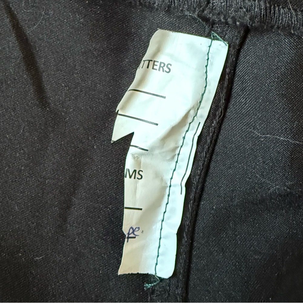 Anthropologie sample sale unique hand embroidered peplum black satin jacket - Picture 4 of 6